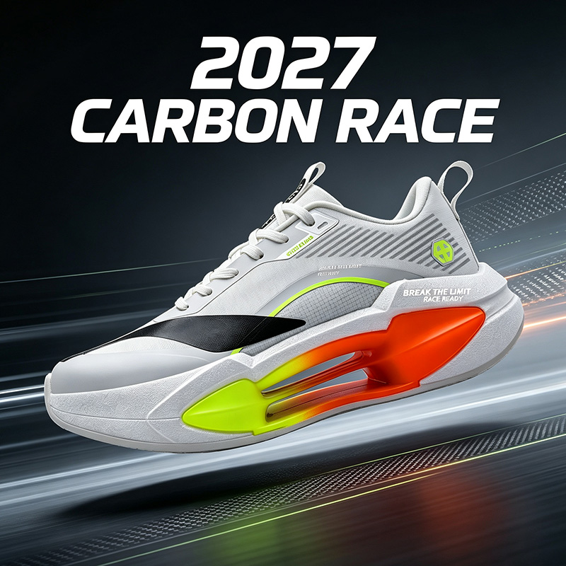 Carbon Plate Marathon Racing Shoes - 2027年モデル カーボンプレート搭載 ランニングシューズ メンズ 軽量 エネルギーリターン機能付き