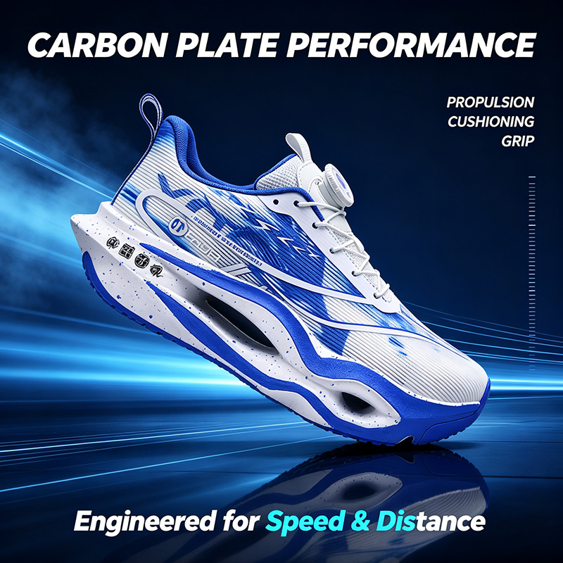 Carbon Plate Marathon Racing Shoes - メンズ カーボンプレート ランニングシューズ プロフェッショナル マラソン用 スポーツスニーカー