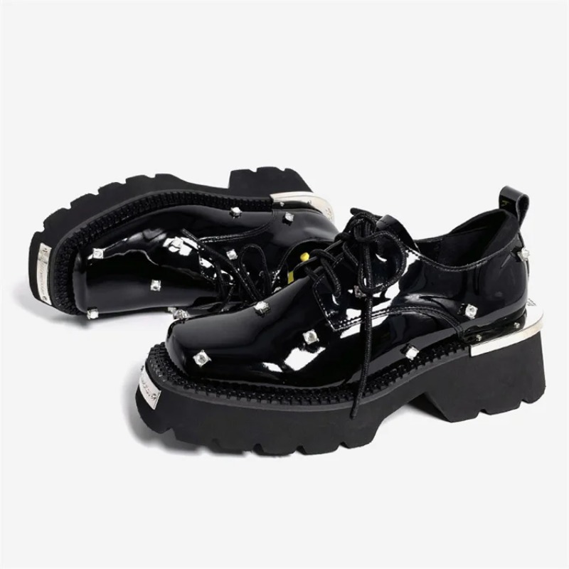女性ローファークリスタルプラットフォーム分厚いメアリージェー - Sandals のレビューと価格