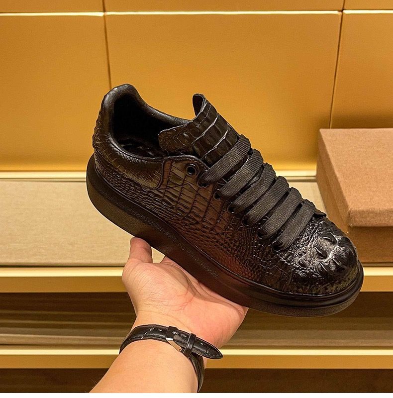 2025年夏 クロコダイル柄 ブラック メンズ 通気性 ラン - Breathable Mesh Athletic Shoes のレビューと価格