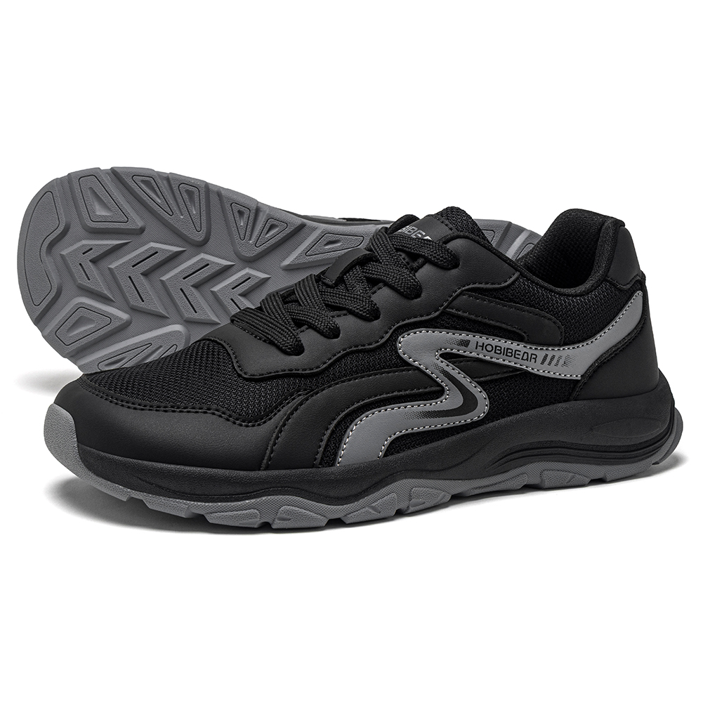 HOBIBEAR ユニセックス ワイドトゥ ランニングシュー - Breathable Mesh Athletic Shoes のレビューと価格
