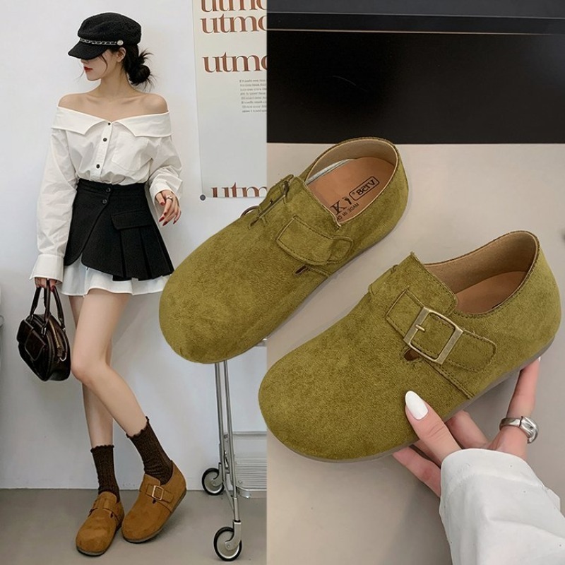 レディース スエード クローズドバック ビルケンシューズ ス - Women'S Shoes のレビューと価格