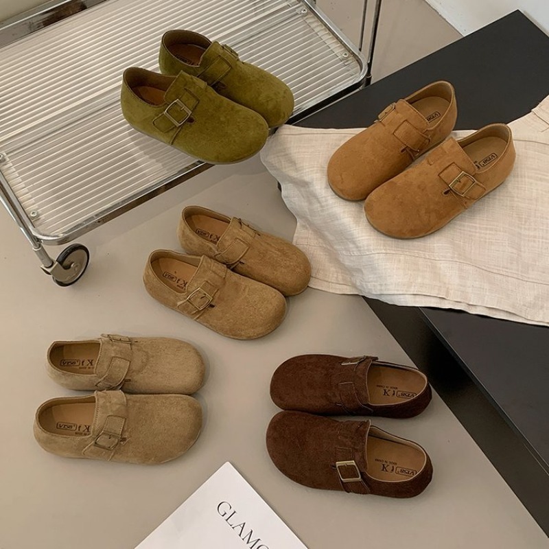 レディース スエード クローズドバック ビルケンシューズ ス - Women'S Shoes のレビューと価格